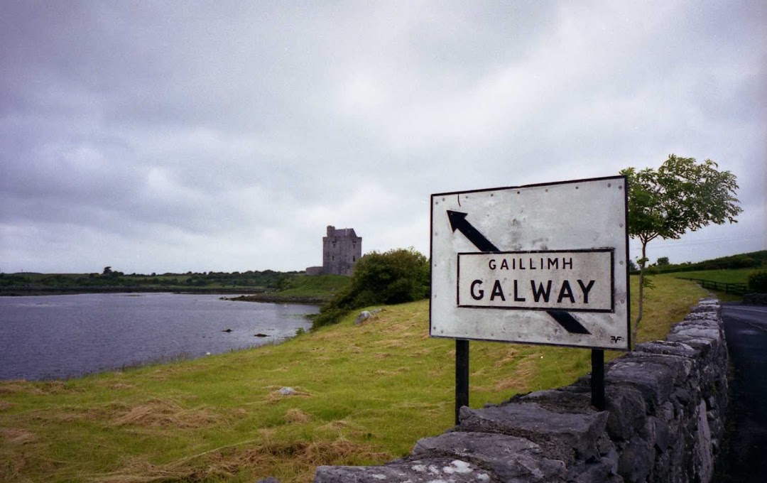 Galwayに向かうヒッチハイクの途中にて